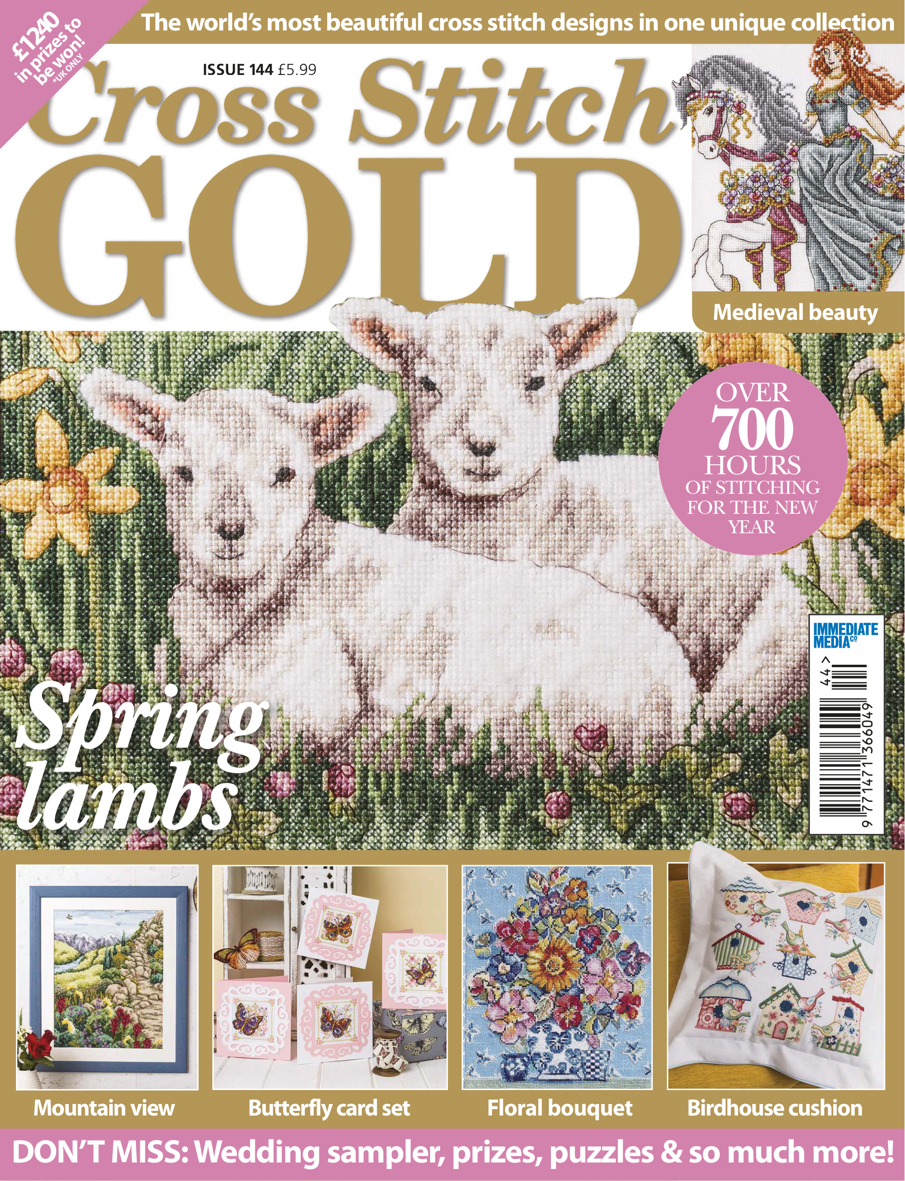 Cross Stitch Gold - January 2018