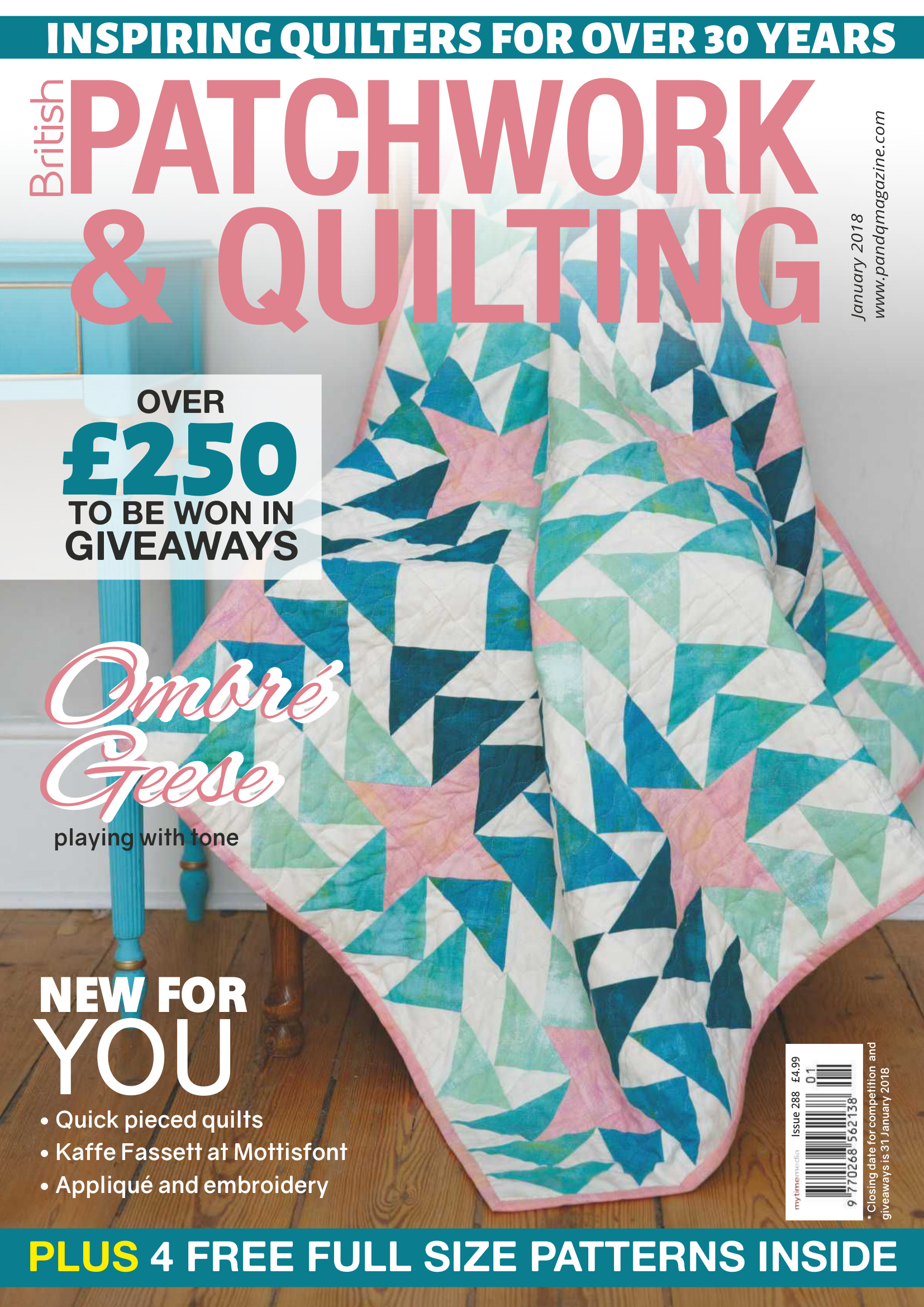 Patchwork and Quilting - January 2018