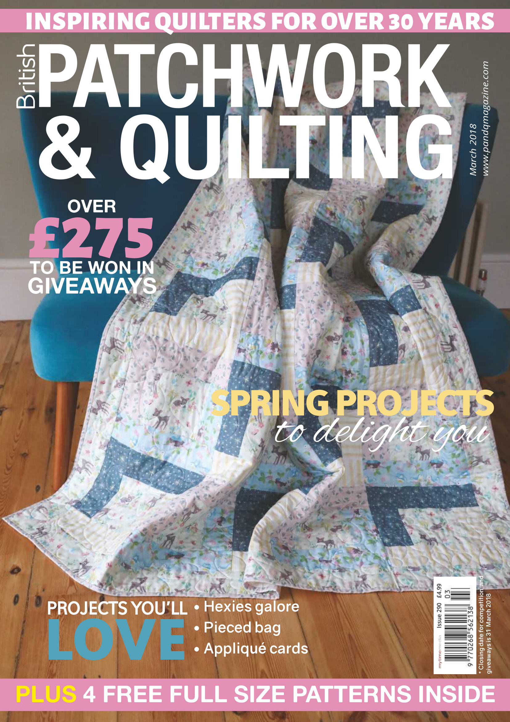 Patchwork and Quilting - March 2018