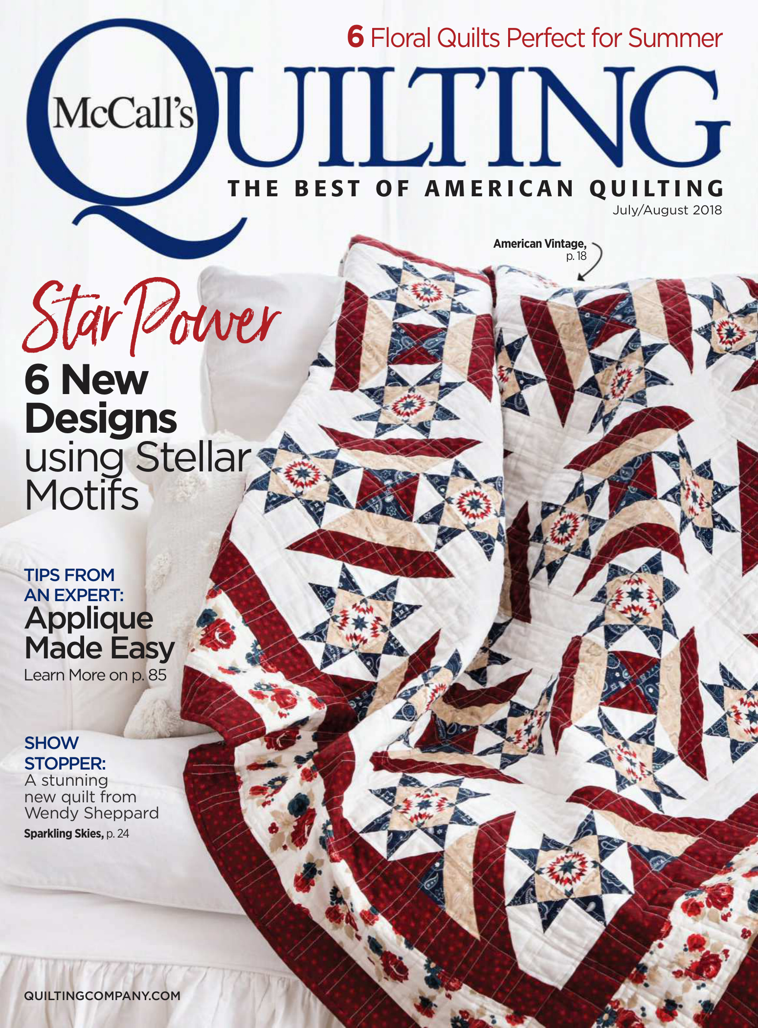 McCalls Quilting - July 2018