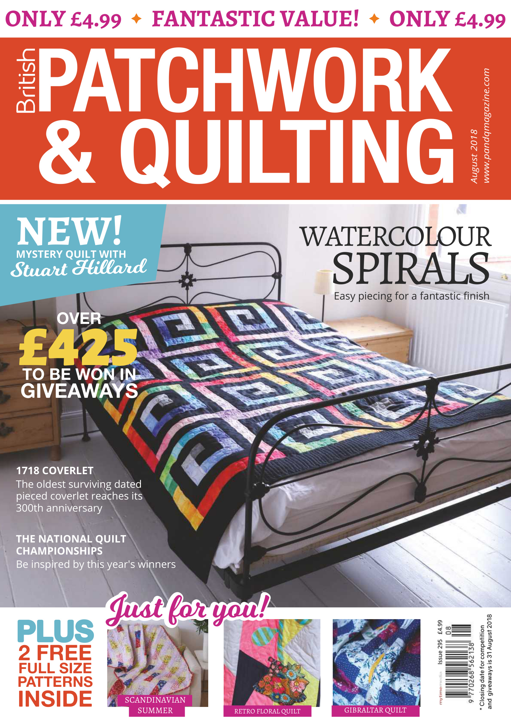 Patchwork and Quilting - August 2018