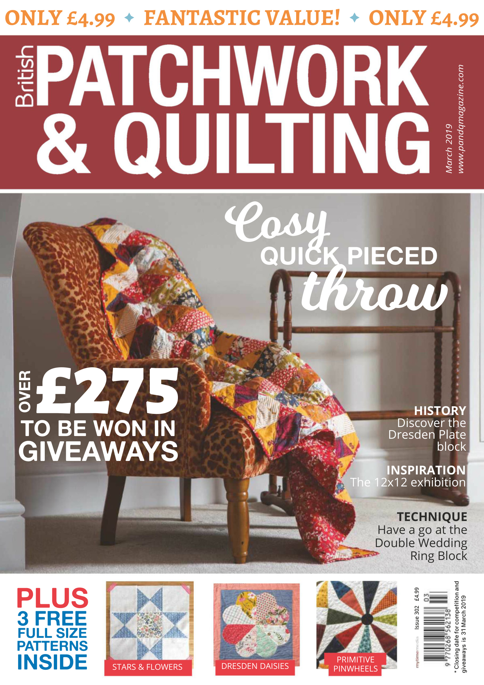 Patchwork and Quilting - March 2019