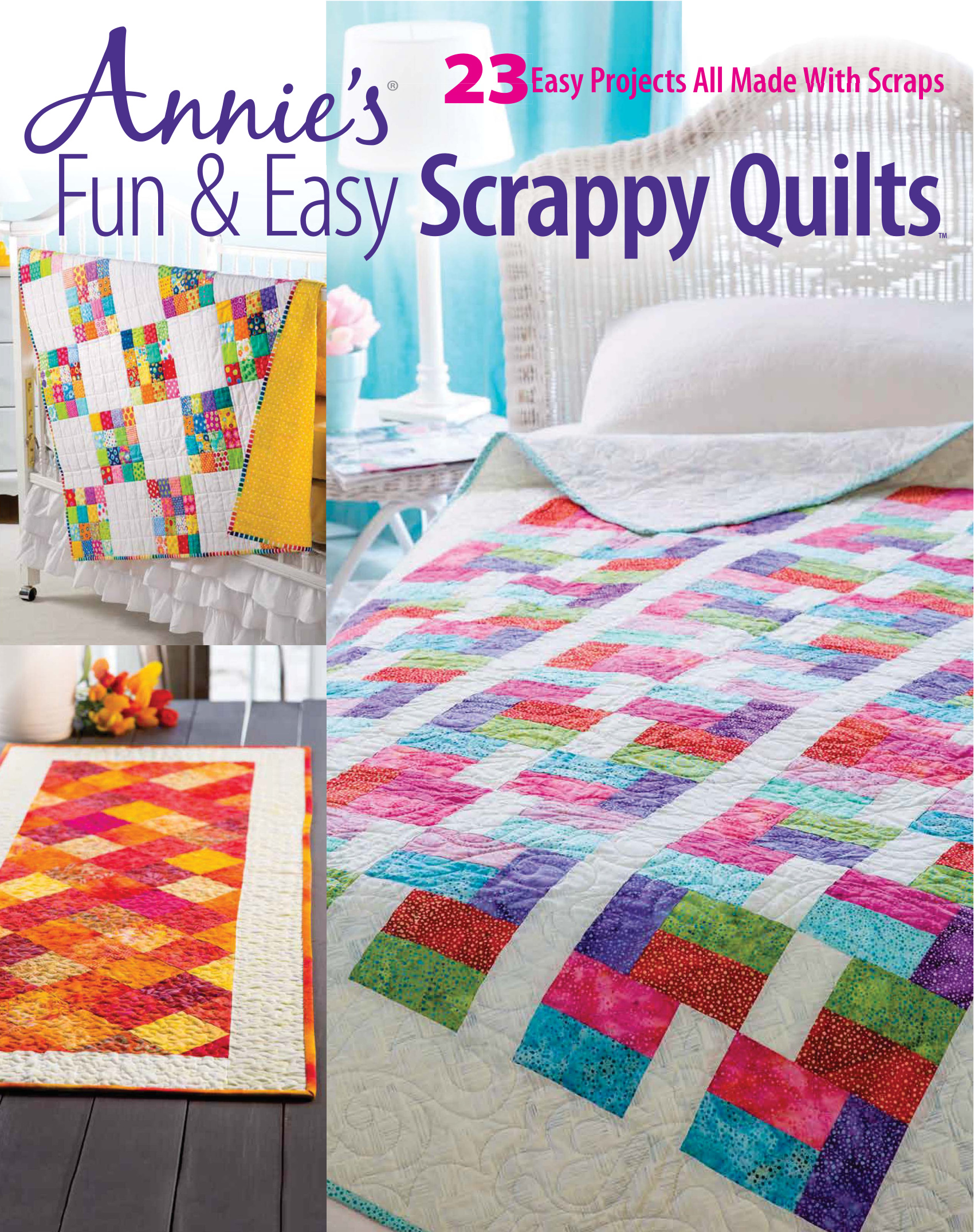Annies Fun Easy Scrappy Quilts 2017