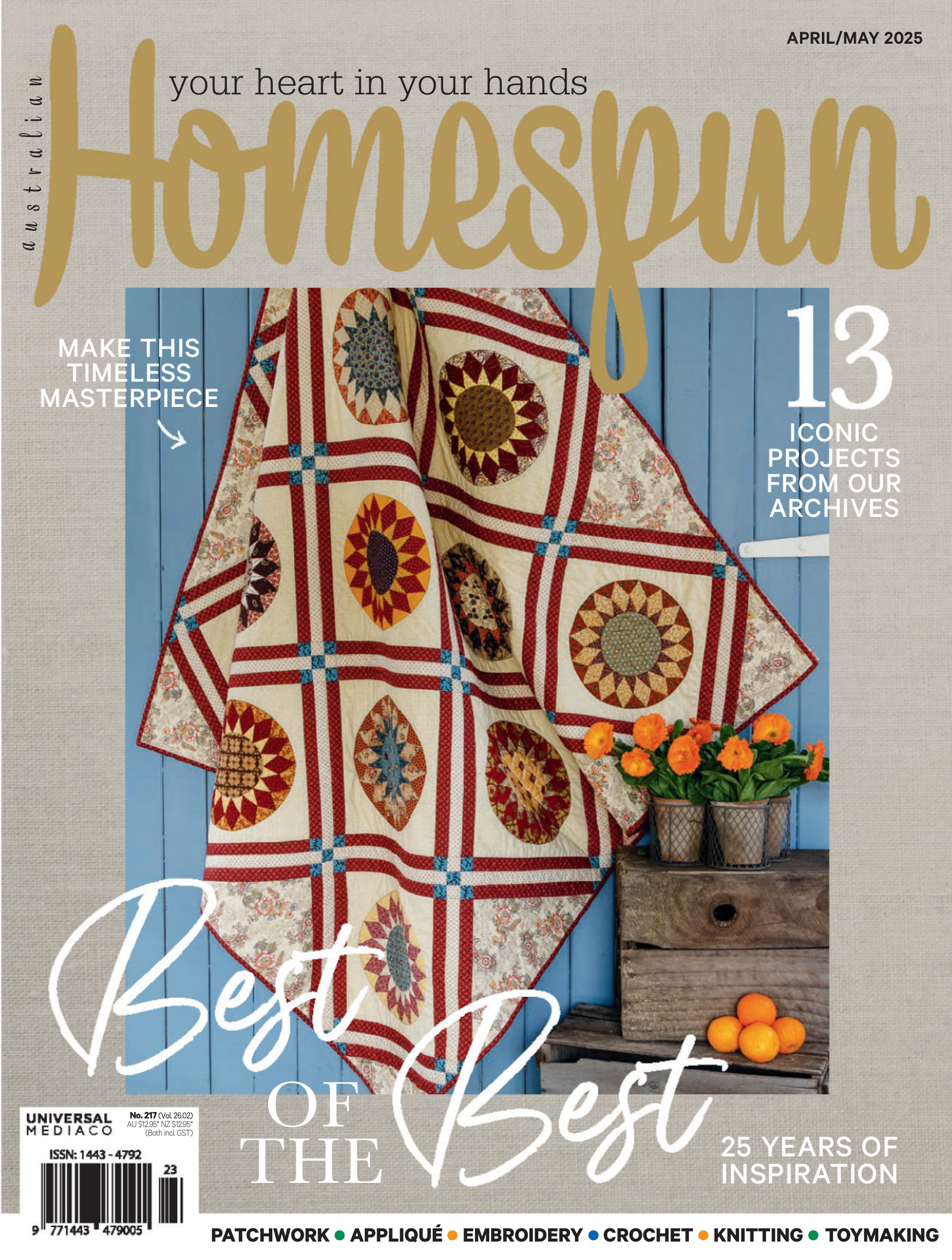 Australian Homespun 04 05 2025