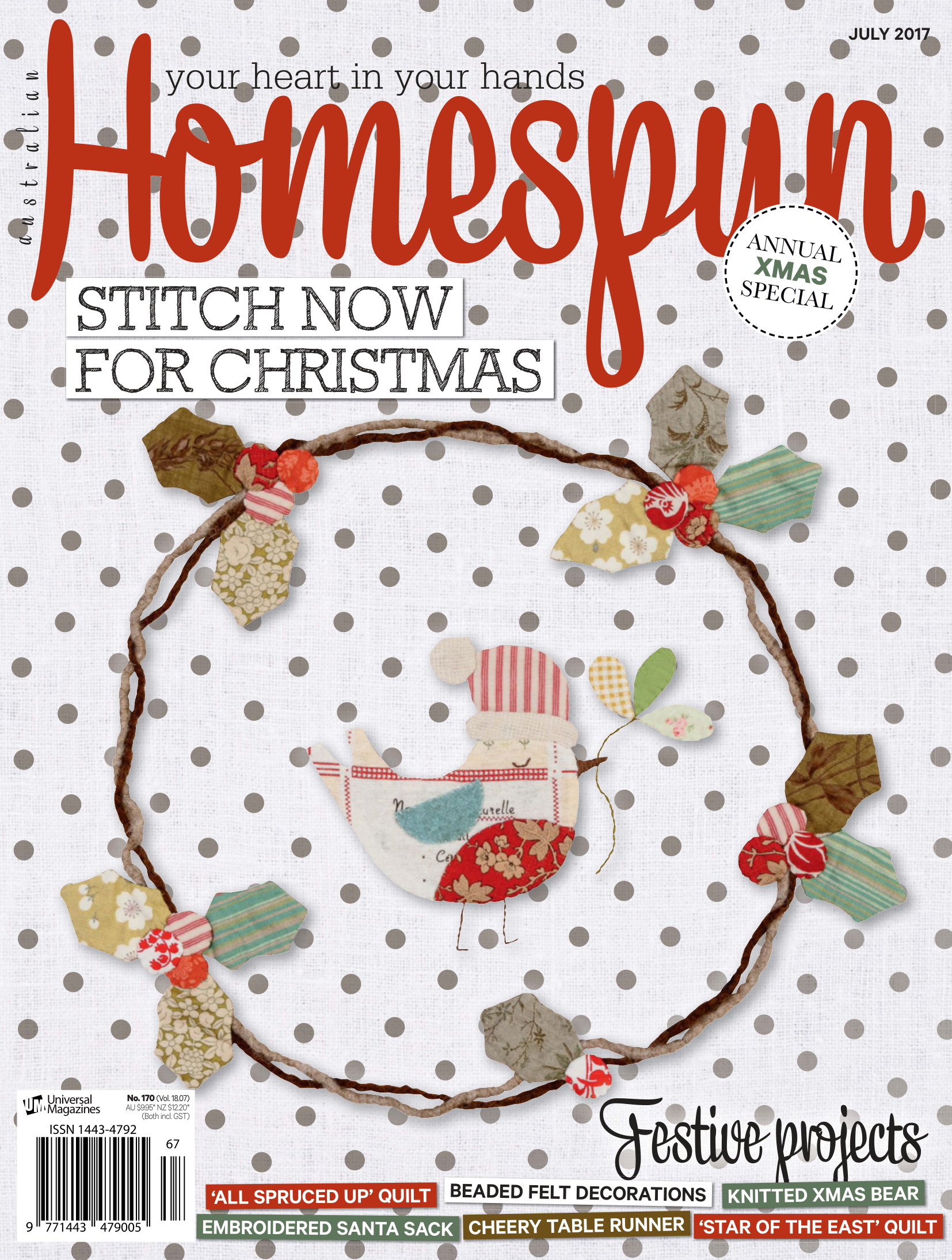Australian Homespun July 2017