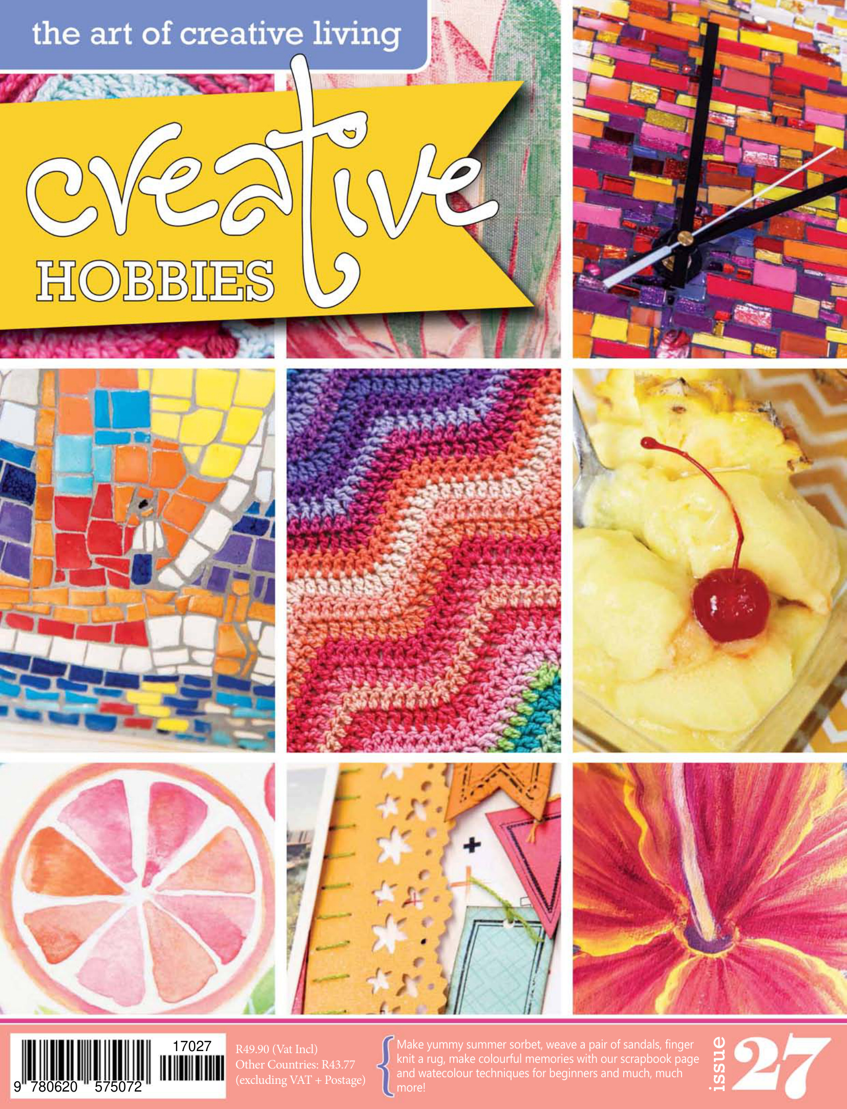 مجله Creative Hobbies شماره ۲۷ (دسامبر ۲۰۱۷) الگوهای صنایع دستی و بافتنی