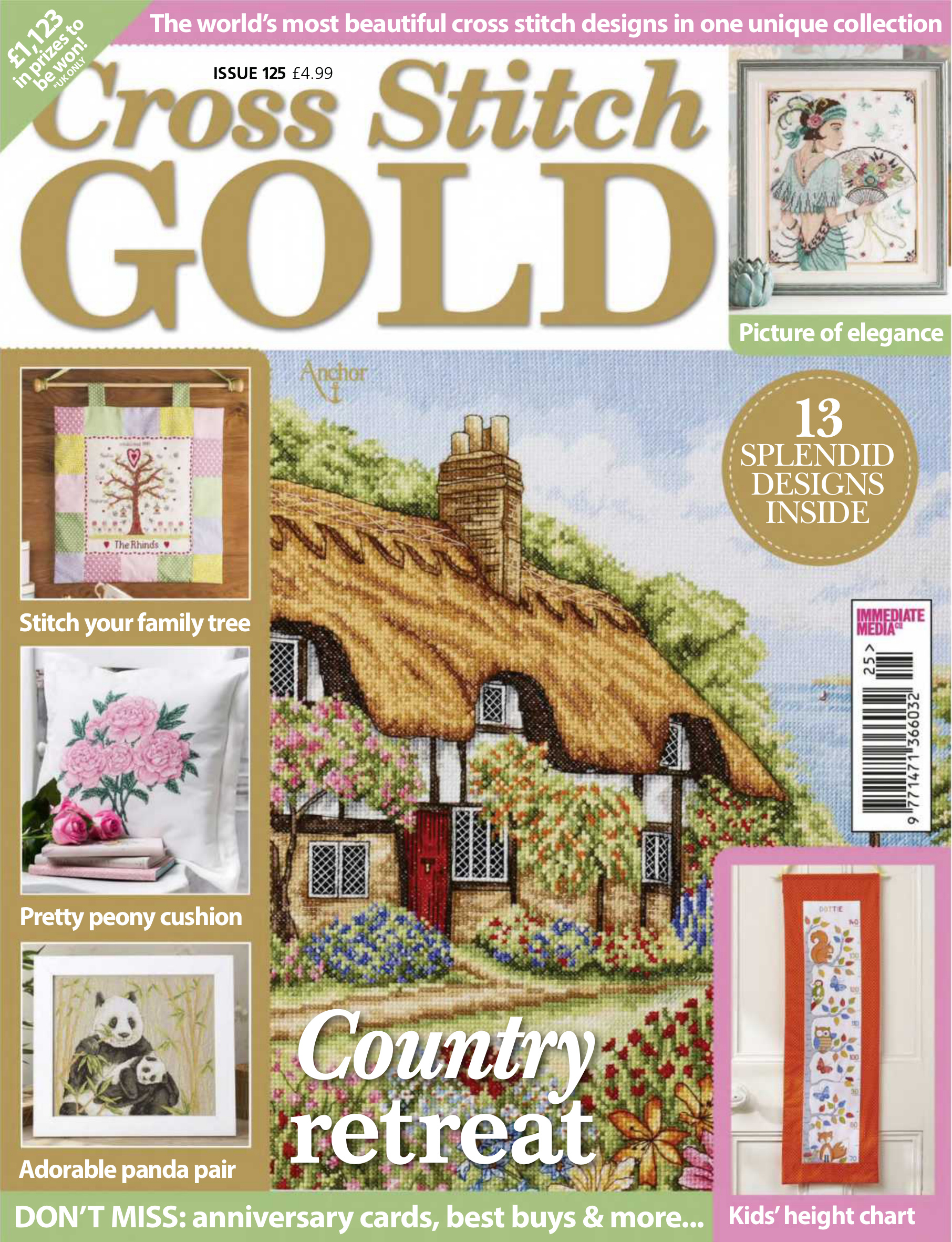 Cross Stitch Gold 125 - 2015 UK