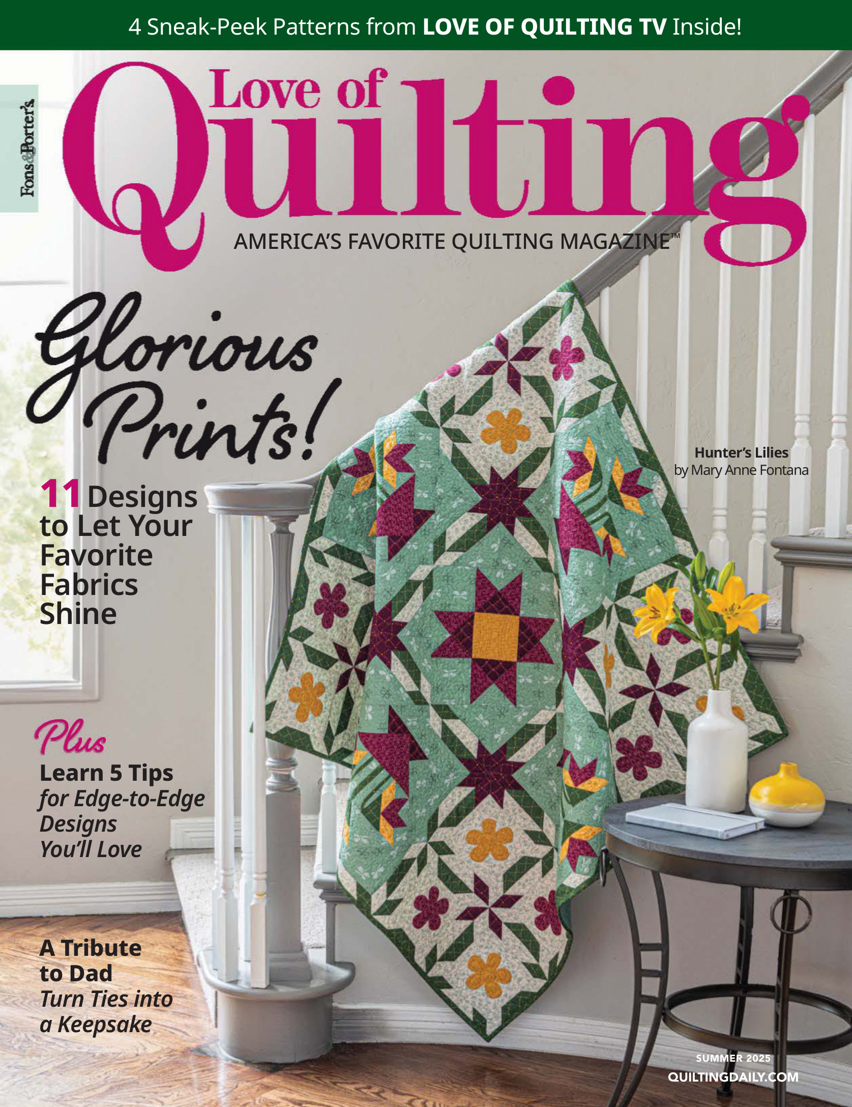 Fons Porters Love of Quilting Summer 2025