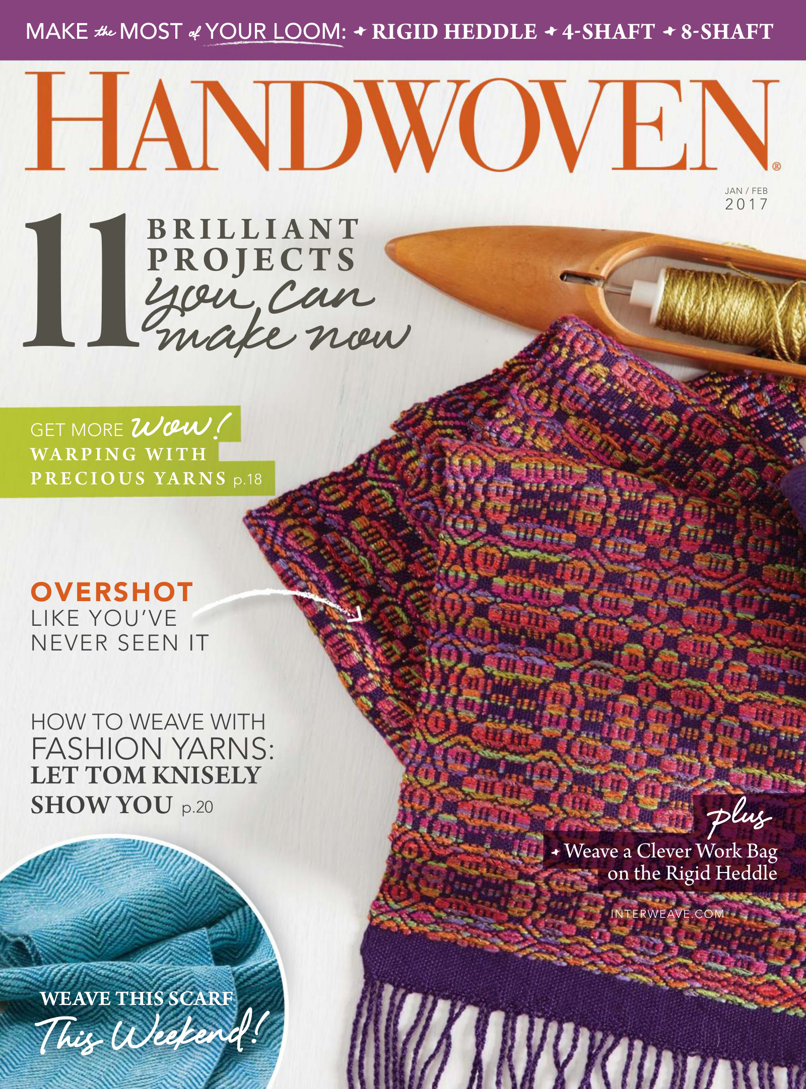 Handwoven - January - February 2017