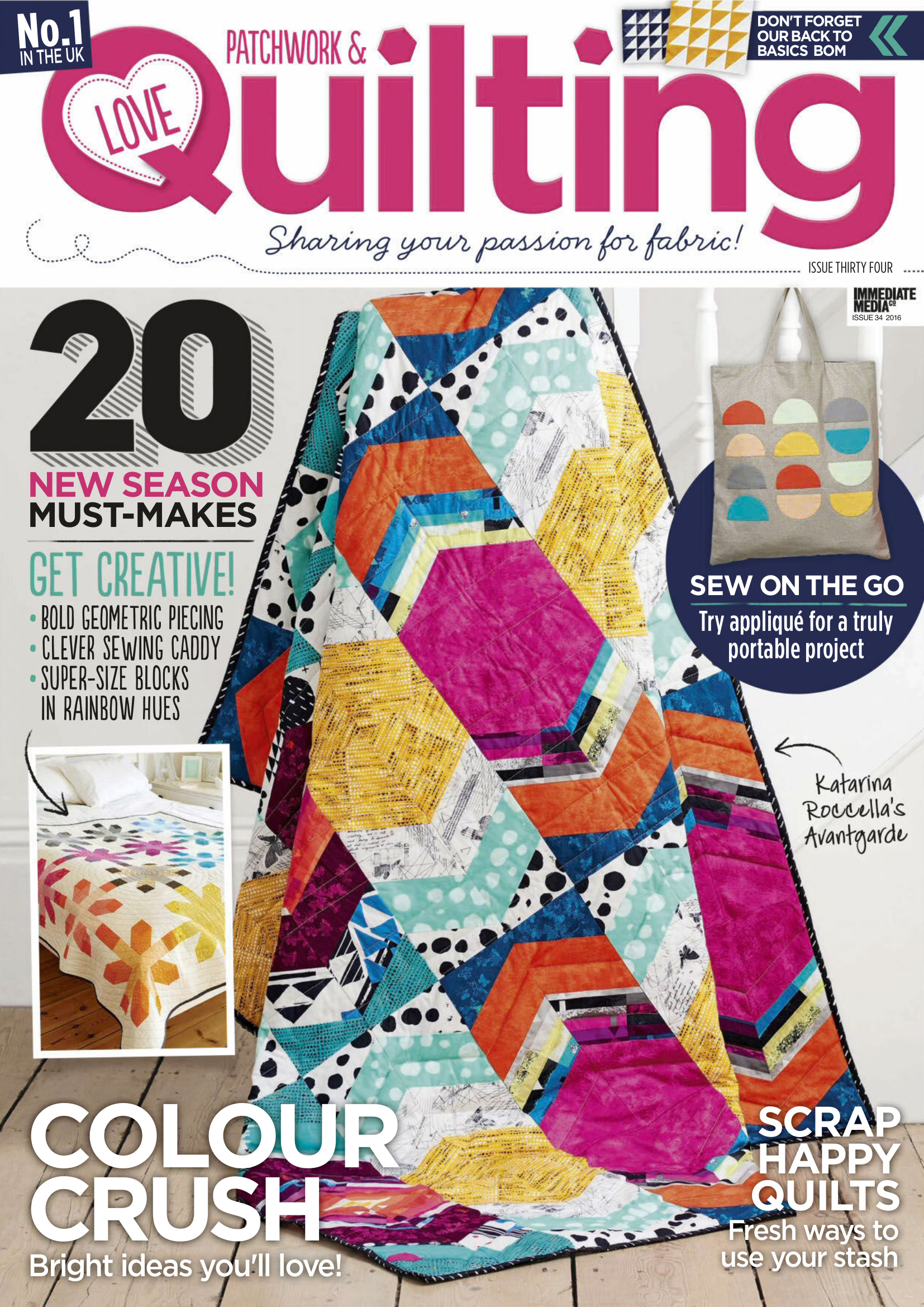Love Patchwork & Quilting - Issue 34