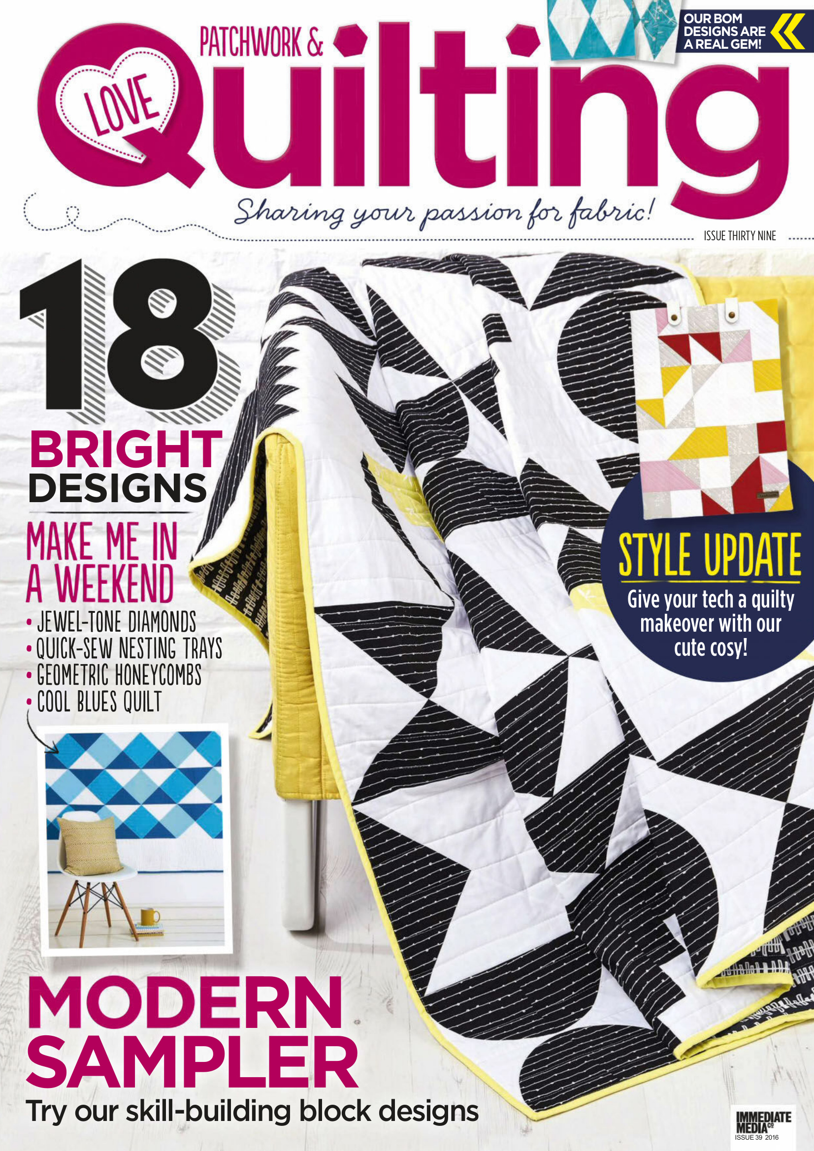 Love Patchwork & Quilting - Issue 39 2016