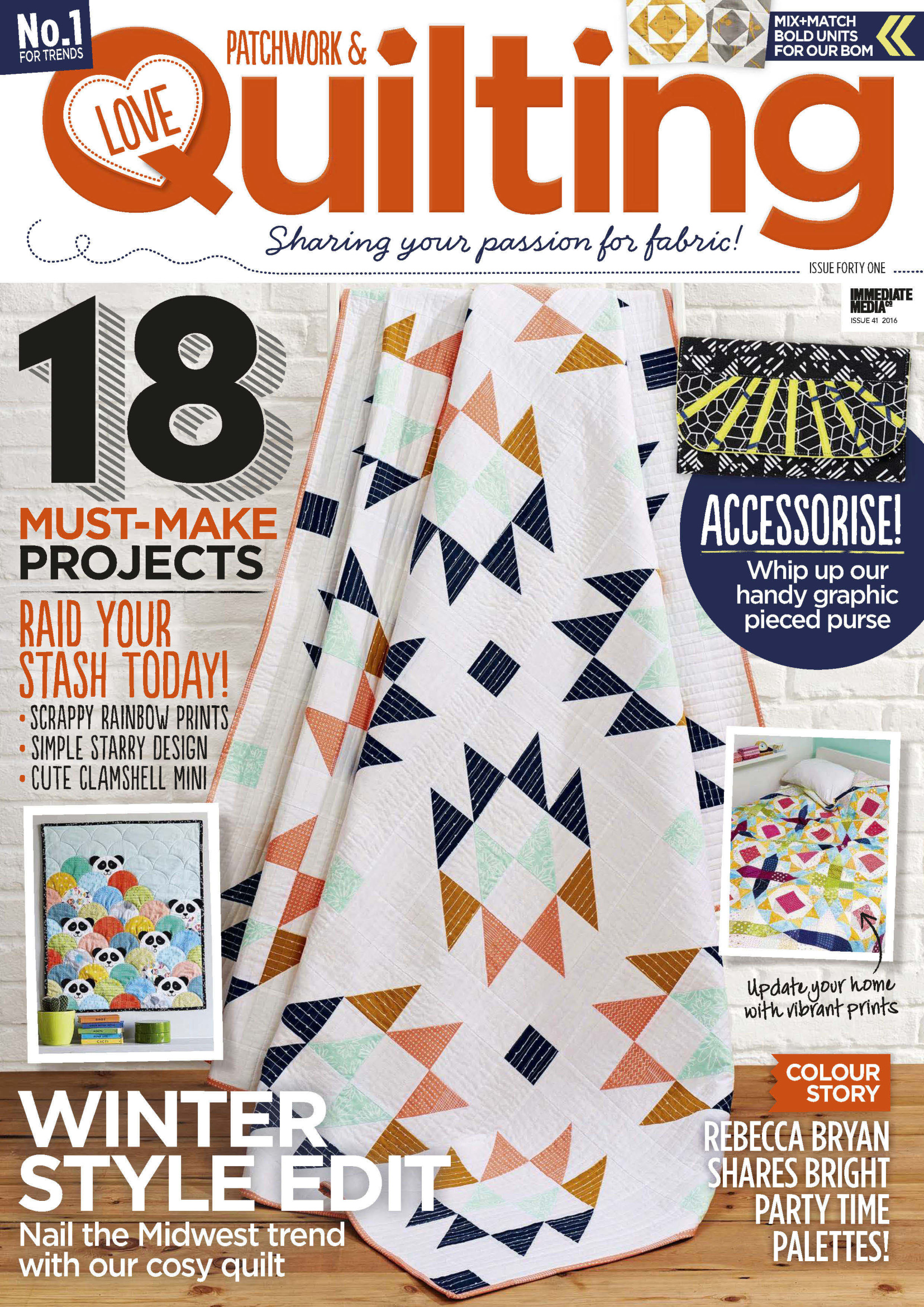 Love Patchwork & Quilting - Issue 41 2016
