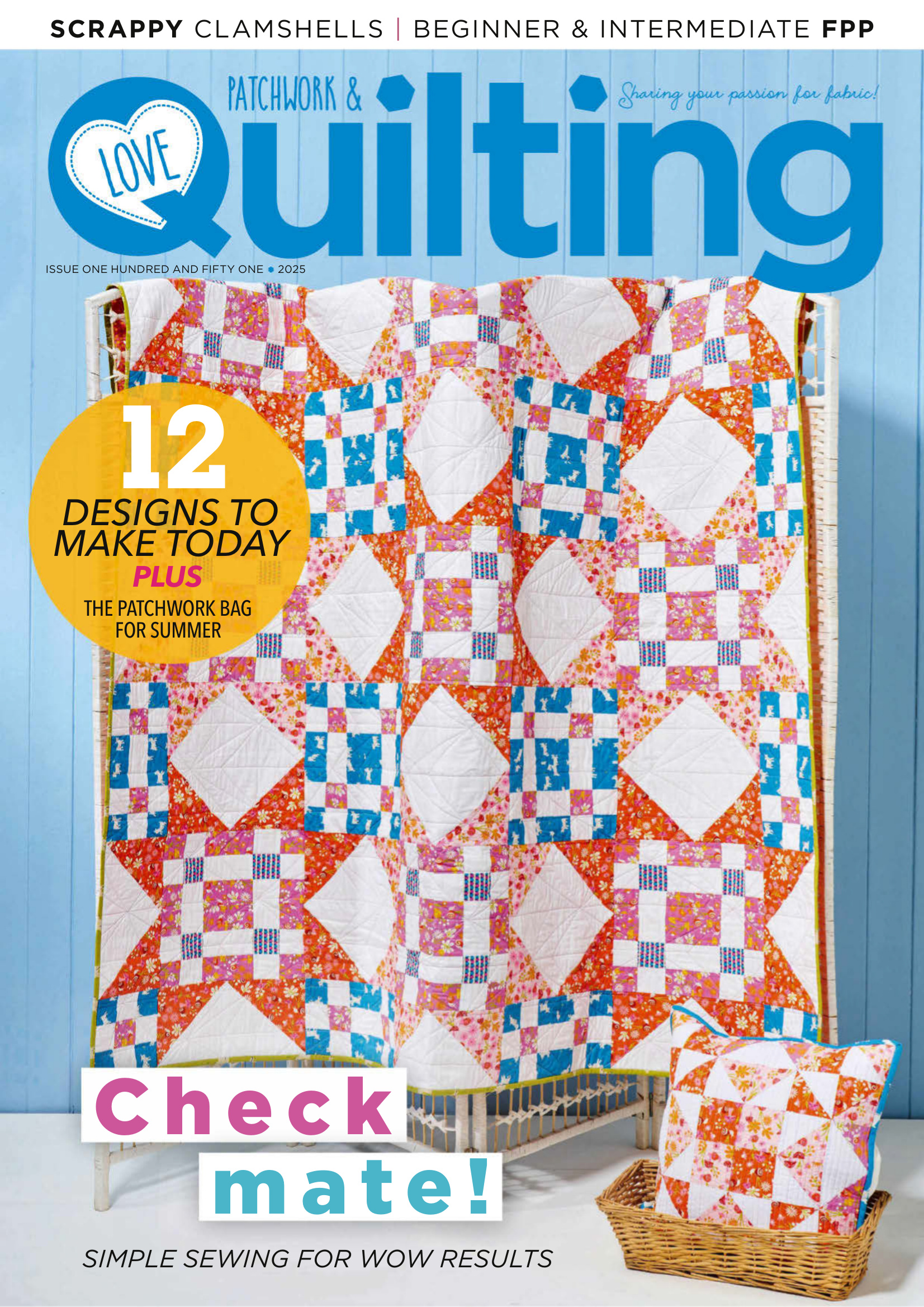 Love Patchwork Quilting Issue 151 2025