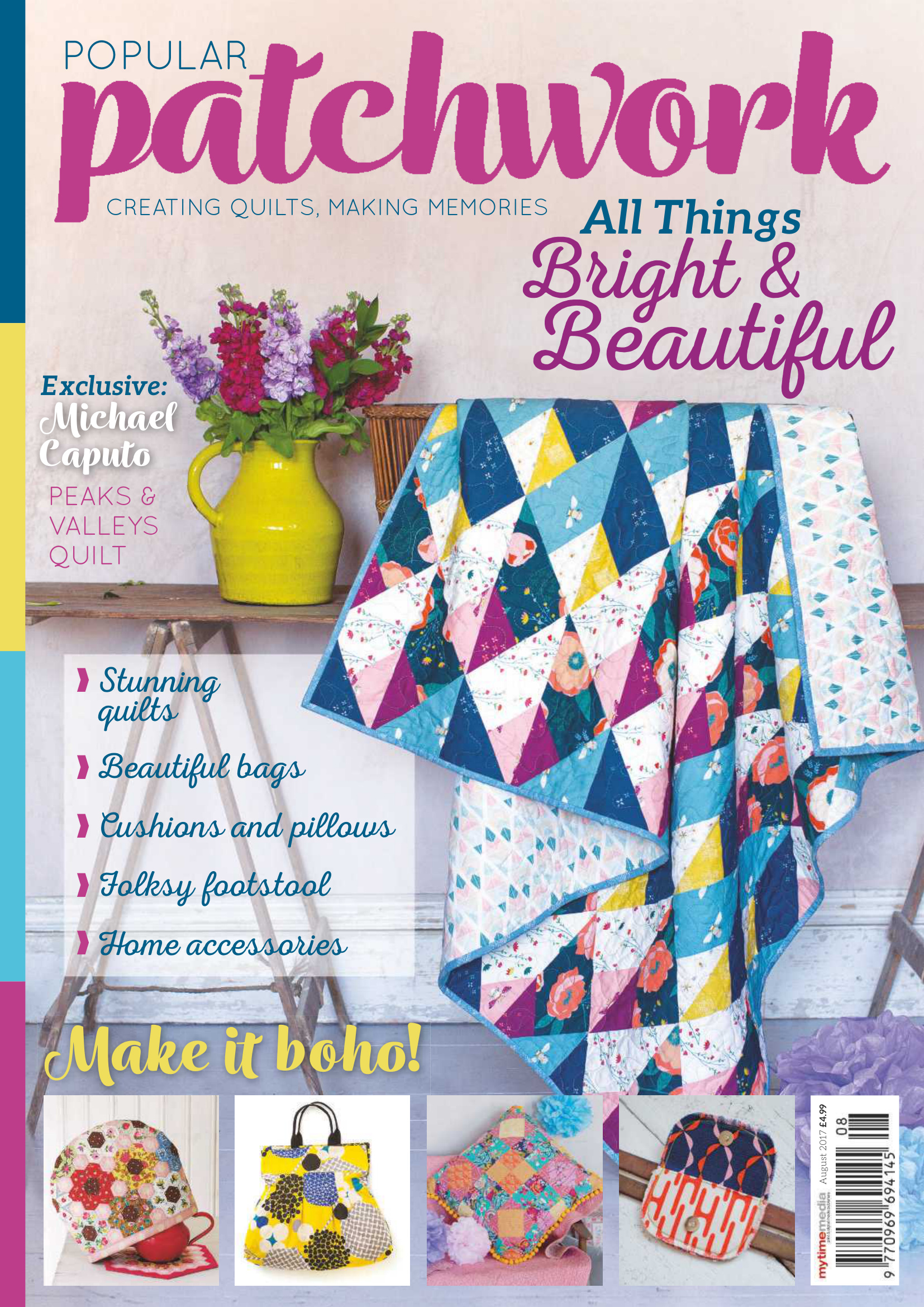 Popular Patchwork Magazine August 2017