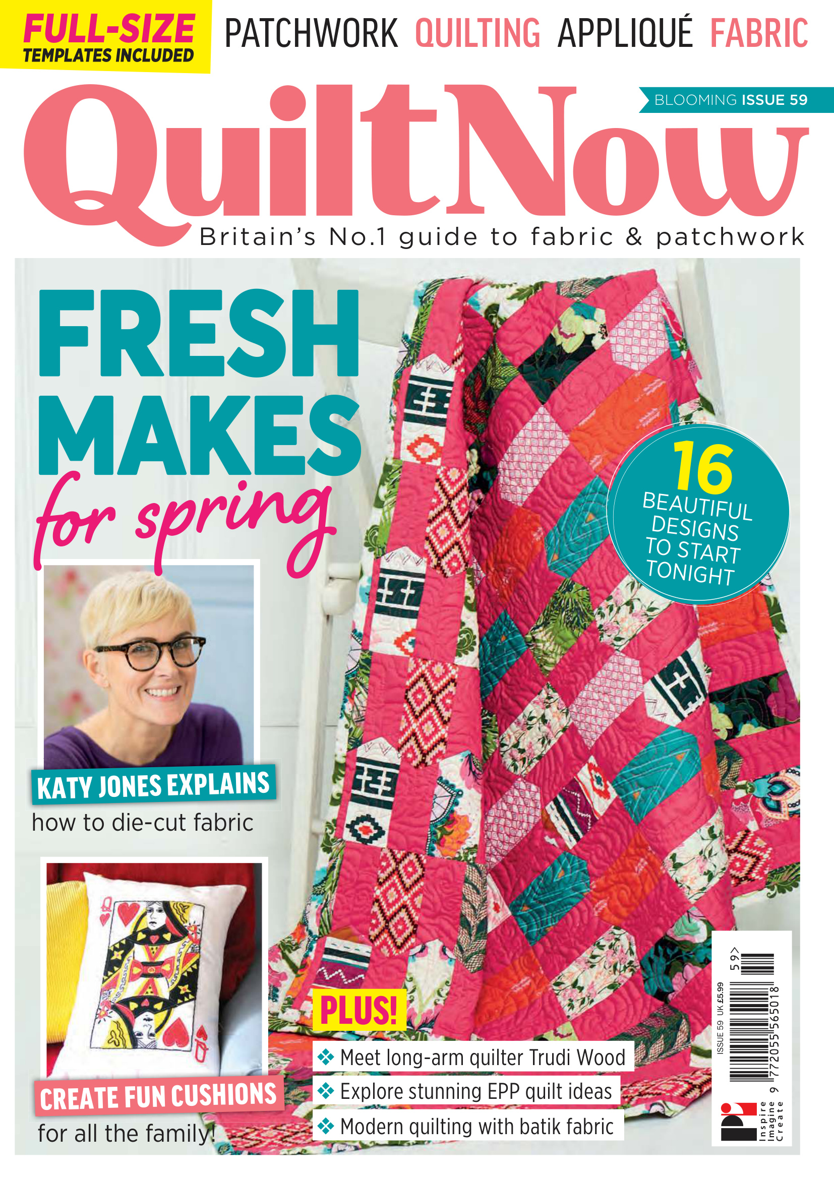 Quilt Now Issue 59 February 2019