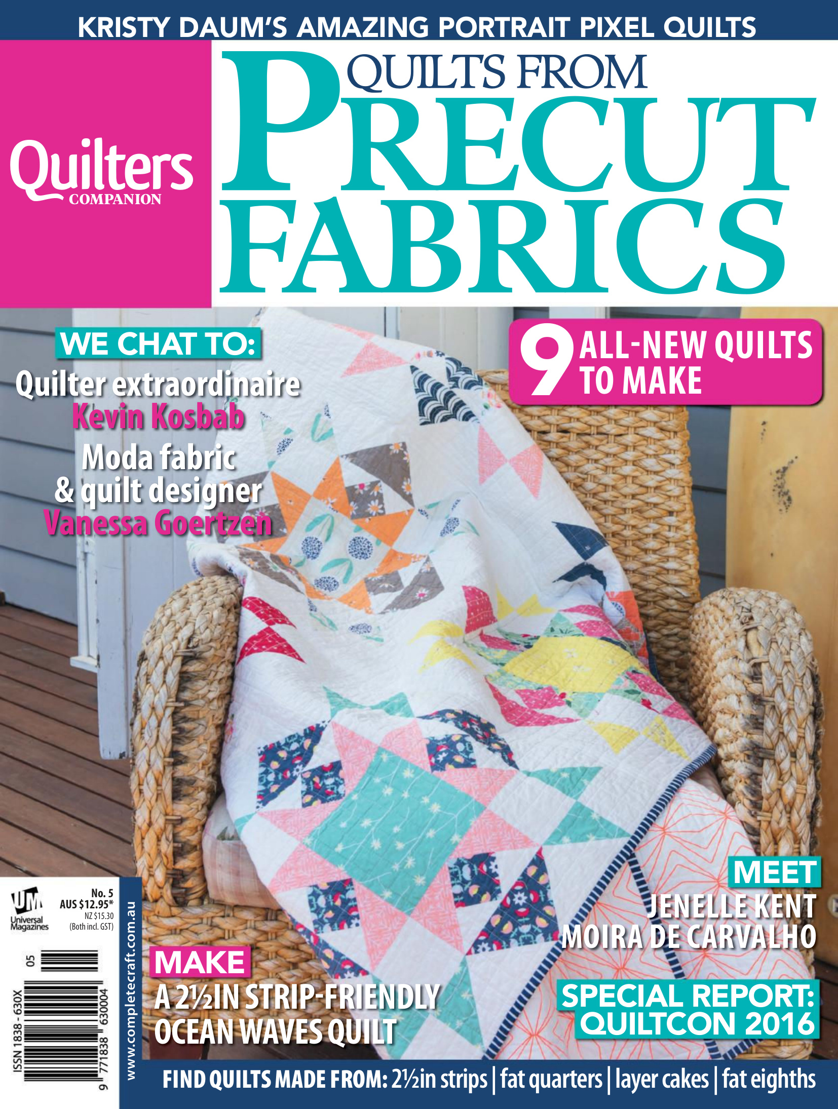 Quilts from Precut Fabrics - Issue No.5 2016