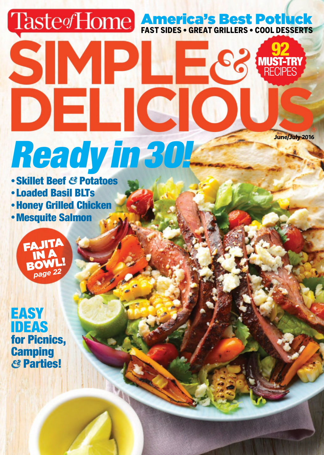 Simple & Delicious - July 2016